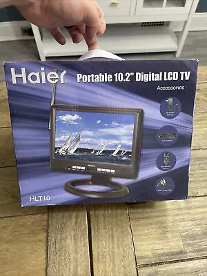 BRAND NEW NEVER OPENED Haier HLT10 10.2'' DIGITAL Portable TV W/ Stand + Remote • $94.99