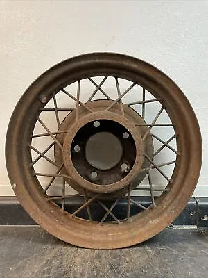 1933-1934 Ford 17  Wire Wheel 5 Lug Hot Rod Rat Rod Original Vintage • $75