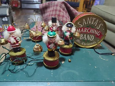 Mr. Christmas Santa's Marching Band 6 Nutcrackers Works But Sold Parts Only • $12.95