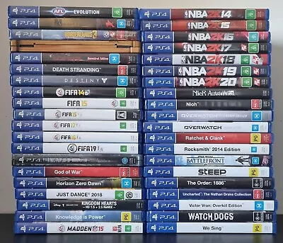 Playstation 4 Games PS4 Sony. Select A Title • $10