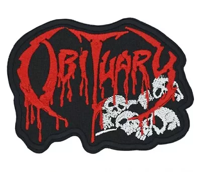 Obituary Patch | Skulls Executioner Xecutioner American Death Metal Band Logo • $6.99