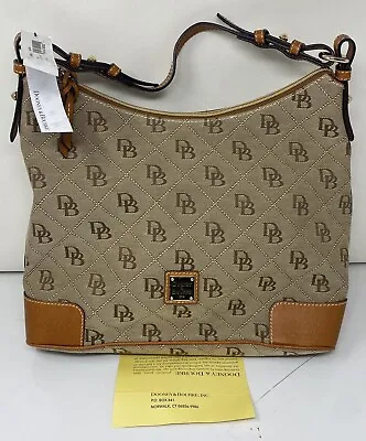 NWT Dooney & Bourke Nylon Large Erica Shoulder Bag Purse Logo • $129.99