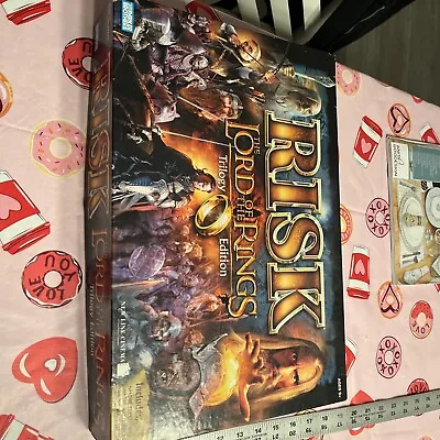 Hasbro 2003 Risk The Lord Of The Rings Trilogy Edition Board Game • $20