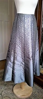 Per Una Skirt Size UK 10 36  L Pewter Silver Grey Sequins BNWT RRP £49.50 Rustly • £18.99