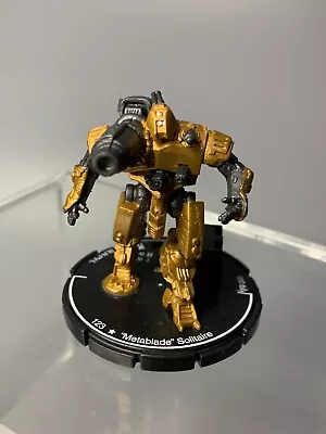 Rare MechWarrior Figure (WizKids 2007)  Metablade” Solitaire No Stat Card • $9