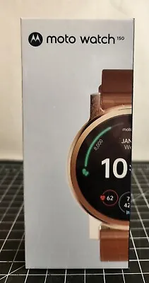 Unreleased Motorola Moto Watch 150 New In Box Rose Gold • $40