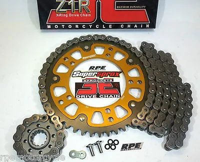 $209.95 • Buy Kawasaki Zx-10r '04-05 Supersprox / Z1r 520 Quick Accel Chain And Sprockets Kit