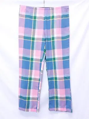 Women's Tu Pyjama Bottoms Pure Cotton Multicolour Check Soft Warm Comfy PJ Pants • £5.45