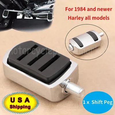 $12.98 • Buy Shift Shifter Pegs Chrome For Harley Touring Dyna Softail Sportster 84-up V-Rod