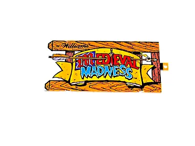 Medieval Madness Pinball Promo Plastic Key Chain - Catapult • $32.95