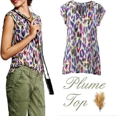 NEW Cabi Plume Top Blouse Size S Flash Deal Free Shipping • $25.99