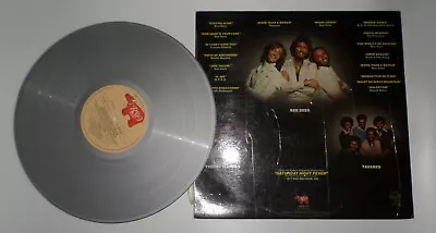 Rare Bee Gees Saturday Night Fever~ 2 Album Set~grey/silver Vinyl Records~1977 • $50