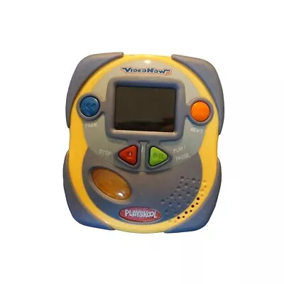 Playskool Video Now Jr. Personal Kids Yellow Purple Video Player FOR PARTS ONLY • $7.49