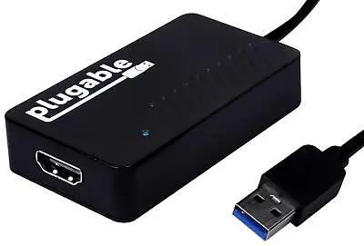 Plugable USB 3.0 To HDMI Video Graphics Adapter With Audio For Multiple Monitors • $49.95