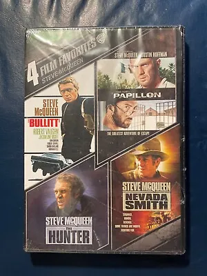 4 Film Favorites: Steve McQueen (The Hunter/Nevada Smith /Bullitt /Papillon) NEW • $9.85