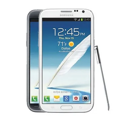 Samsung Galaxy Note 2 16GB 4G LTE Android GSM Unlocked Smartphone Very Good A++ • $42.75