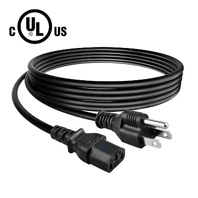 $11.75 • Buy 4ft UL AC Power Cord Cable For Sony KDL-52XBR6 KDL-52XBR4 KDL-46XBR9 KDL-46XBR4