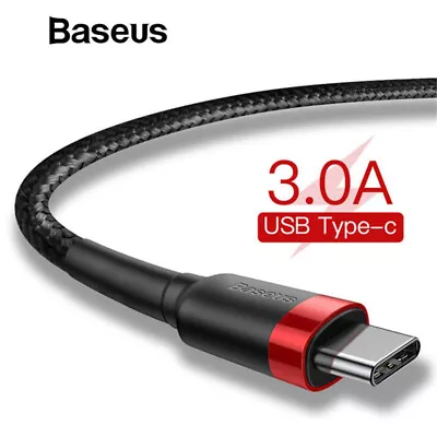 Baseus Fast Charging Type C Charger Cable Samsung Galaxy S10E S10 5G S9 S8 Plus • $3.99