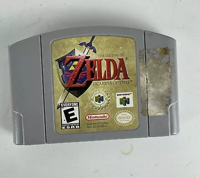 The Legend Of Zelda Ocarina Of Time N64 Nintendo 64 Video Game NUS-CZLE-USA-1 • $19.99