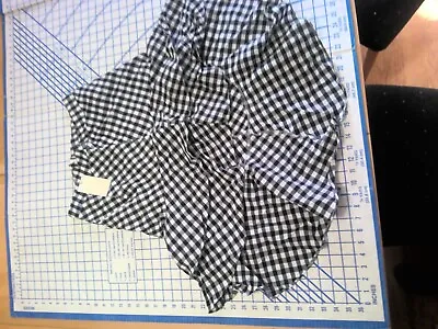 New W/ Tags Black And White Checkered Skirt Size 8 (M) • $10