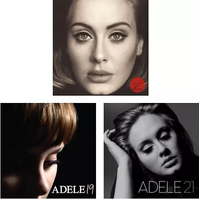 Adele 19 21 & 25 All 3 Vinyl LPs NEW/SEALED • $144.99