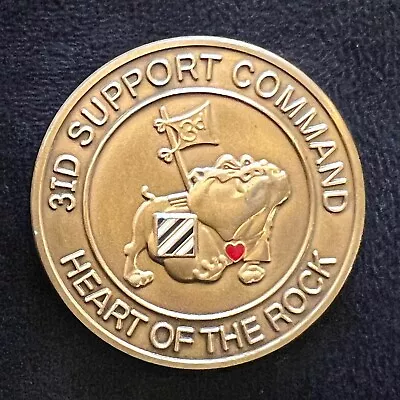 $16.99 • Buy 3rd Infantry Division Support Command For Outstanding Performance Challenge Coin