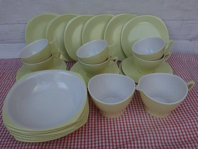 £25.99 • Buy Vintage Melamine Picnic Set. Argosy Ware Melmex 26 Piece