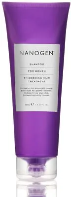 Premium NANOGEN Thickening Hair Treatment Shampoo For Women 240ml Fast Shipping • £11