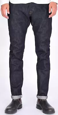 Momotaro $315 18oz Selvedge Jeans  GTB  Sashiko Indigo High Tapered 0405-SA 32 • $237.96