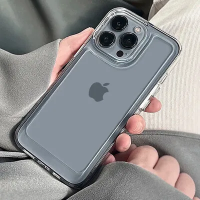 $8.99 • Buy Shockproof Clear Bumper Case For IPhone 14 13 12 11 Pro Max Plus X Xs Xr 7 8 SE