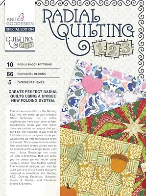 Radial Quilting 1 2 3 - Anita Goodesign • $12.99
