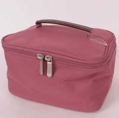 Pottery Barn Teen Atlas Lunch Bag Box Mauve Blush Pink Insulated • $14.92
