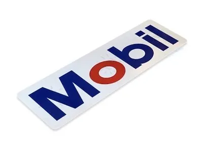 MOBIL OIL 6x18 Inch TESTED PRODUCT FORMULA ONE MOBIL 1 OIL CAN GAS STATION PUMP  • $29.90