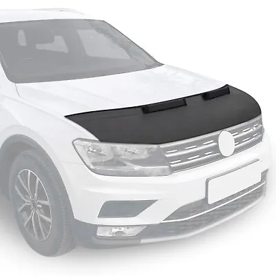 Car Bonnet Mask Hood Bra For VW Touareg 2011-2014 Black 1 Pc • $69.90