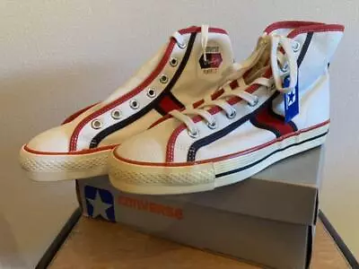 Deadstock Vintage Converse All Star Lou Brock Signature White Men Us7 • $582.49