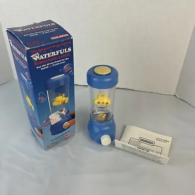 Vintage 1987 Tomy Wee Waterfuls Submarine Catch Game - New • $49.49