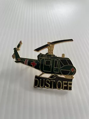 Us Army Uh-1 Huey Medevac Helicopter (dust Off) Measures 2 X 1 5/8th's Inches • $8.99