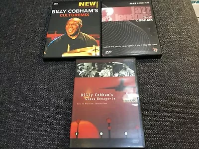 Billy Cobham DVD Lot Of 3 Diff Jazz Concert DVD's LIKE NEW • $9.99