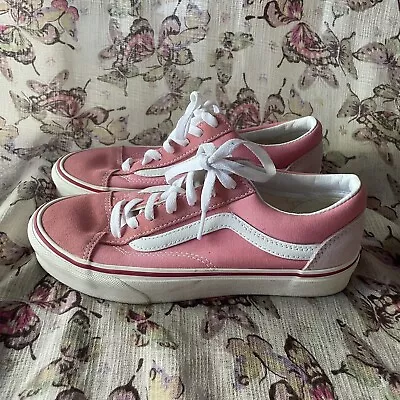 Vans Sneakers In Flamingo Pink/Blushing Bride UK 5 (7.5 US) • $70