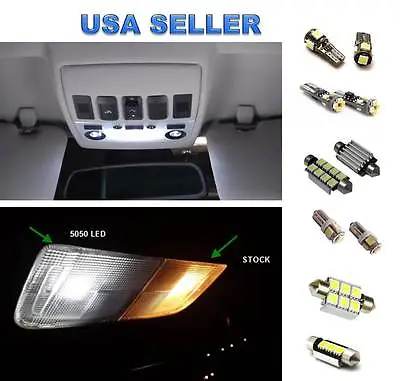 13pc LED Interior Lights Kit For Mercedes Benz W210 E320 E55 AMG  1995-2003 • $39.99