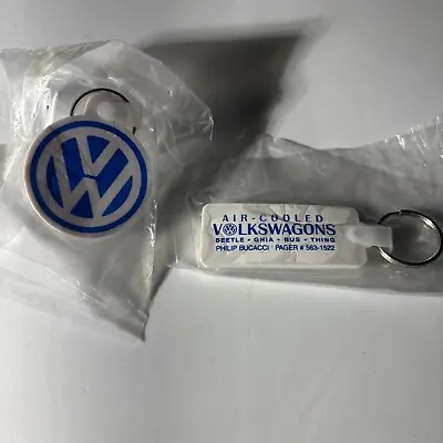 Vintage VW Volkswagen Keychain Lot W/ VW Logo - Memorabilia - Collectible • $13