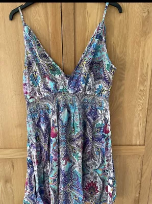 Matthew Williamson Raj Mix Cover Up Beach Dress Size L • £25