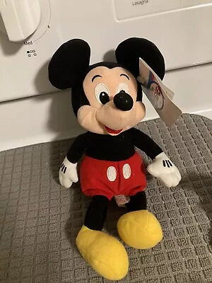 Vintage Disney Store Mickey Mouse Beanbag Plush Toy • $10