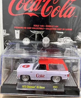 M2 Machines *  1973 Chevy K5 Blazer * Coca-Cola* 1/64 *COKE • $22