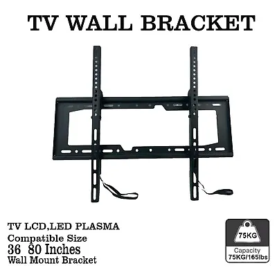 SONY LG Samsung TV Wall Bracket Mount Tilt For 36 38 40 42 46 50 55 80 65INCH UK • £14.50
