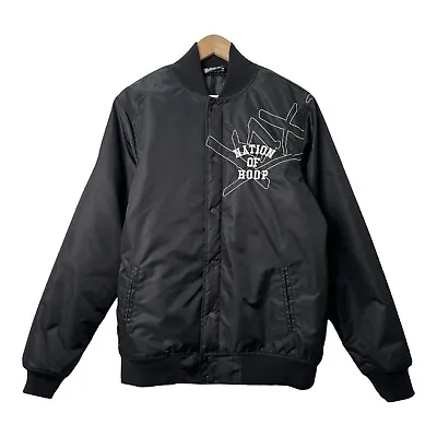 K1X Nation Of Hoop Big Logo Bomber Jacket • $63