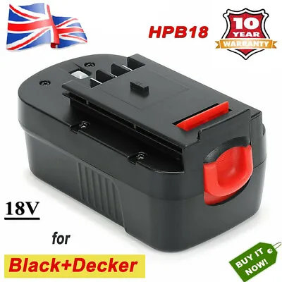 £17.49 • Buy For Black & Decker Battery HPB18 18V A18 A1718 A18NH A18E Firestorm HPB18-OPE 