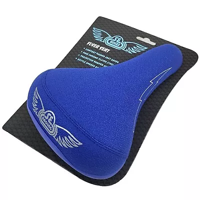 SE Bikes Flyer Seat BMX Saddle. Blue Textured Bike Seat. Cr-Mo W/Bottle Opener • $39