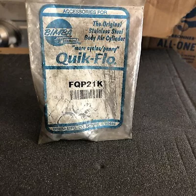 Bimba Quik-Flo Stainless Steel Needle Valve FQP1K NOS • $19.96