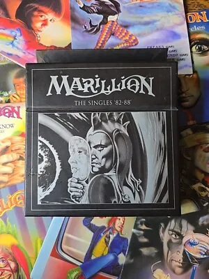 MARILLION The Singles '82-88' 12 CD Box Set (2000) Lavender Heart Of Lothian • £30